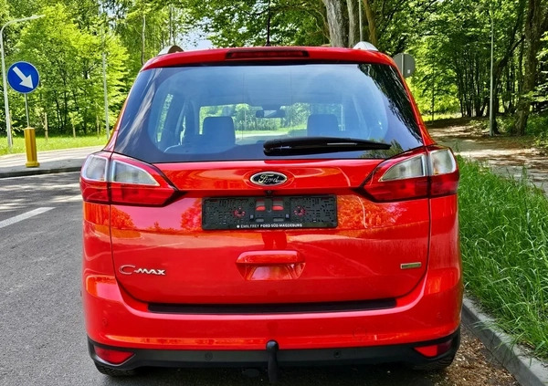 Ford Grand C-MAX cena 51900 przebieg: 128000, rok produkcji 2017 z Elbląg małe 667